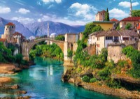 Puzzle Trefl 500 Old Bridge In Mostar Bosnia And Herzegovina (37333)