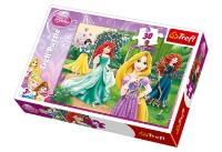 Пазл Trefl 30 Rapunzel Merida, Ariel and Snow White Disney Princess (18172)