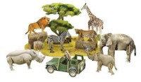 3D пазл-конструктор Cubic Fun African Wildlife (DS0972)