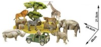 Puzzle 3D-constructor Cubic Fun African Wildlife (DS0972)