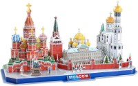 3D пазл-конструктор Cubic Fun City line Moscow (MC266h)