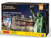 Puzzle 3D-constructor Cubic Fun Empire State Building (DS0977h)