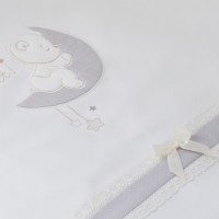 Lenjerie de pat pentru copii Perina Bonne nuit (BN3-01.2) White