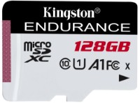 Карта памяти Kingston microSD 128Gb Class10 A1 UHS-I FC + SD Adapter (SDCE/128GB)