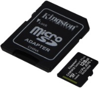 Сard de memorie Kingston microSD 128Gb Class10 A1 UHS-I + SD adapter (SDCS2/128GB)