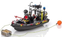Barcă Playmobil City Action: Tactical Unit Boat (9362)