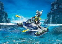 Водный мотоцикл Playmobil Top Agents: Team S.H.A.R.K. Drill Rocket (70007)
