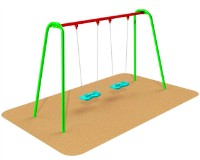 Leagăn pentru copii EBS Double Fence 002