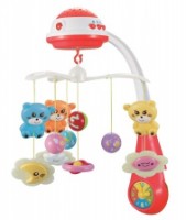 Карусель для кроватки Baby Mix FS-35604 Red