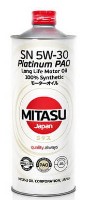 Моторное масло Mitasu Dexos2 Platinum Pao SN 5W-30 1L
