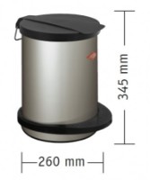 Coș de gunoi Wesco 111212-02