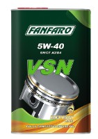 Моторное масло FanFaro VSN 5W-40 1L