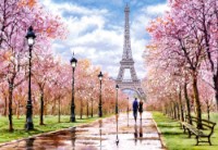 Puzzle Castorland 1000 Romantic Walk In Paris (C-104369)