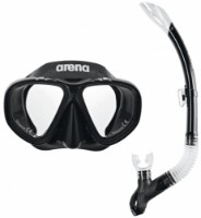 Masca şi tub pentru înot Arena Preimum Snorkeling Set JR (002019)
