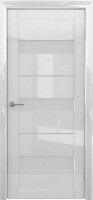 Межкомнатная дверь Luxdoors Praga Matte Glass Gleanetz TB TP 200x40 Shine White