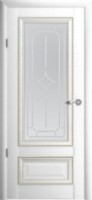 Ușa interior Luxdoors Versal-1 Glass Galerea Vinil TB TP 200x80 White