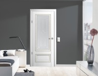 Межкомнатная дверь Luxdoors Versal-1 Glass Galerea Vinil TB TP 200x80 White