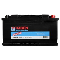 Автомобильный аккумулятор Hagen 59314