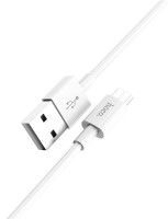 USB Кабель Hoco X23 Skilled Micro cable White