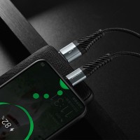 Cablu USB Hoco X38 Cool Charging For Type-C Black