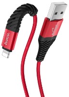 Cablu USB Hoco X38 Cool For Lightning Red