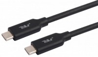 USB Кабель Tellur Type-C - Type-C 1m Black (TLL155351)