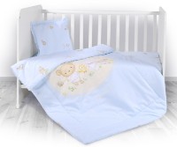 Lenjerie de pat pentru copii Lorelli Ranforce Bear Party Blue (20800013701)