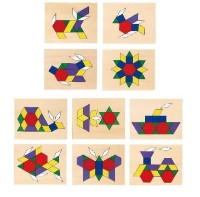 Mozaic Viga Pattern Board Block (50029)