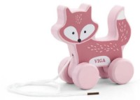 Игрушка каталка Viga Pull Along Fox (44002)