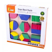 Кубики Viga Shape Block Puzzle (58573)