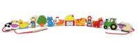 Joc educativ Viga Lacing Blocks Farm (59548) imaginea #2 — magazin online Desire.md