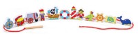 Joc educativ Viga Lacing Blocks Pirate (59852) imaginea #2 — magazin online Desire.md