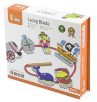 Joc educativ Viga Lacing Blocks Pirate (59852)