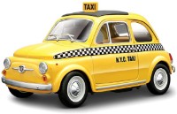 Mașină Bburago 1:24 Fiat 500 Taxi (18-21033)