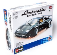 Mașină Bburago 1:24 Lamborghini Countach (1998) (18-25037)