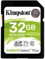 Карта памяти Kingston SDHC 32Gb Card Class 10 UHS-I Kingston Canvas Select Plus (SDS2/32GB)
