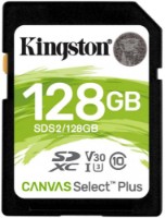 Карта памяти Kingston SDXC 128Gb Card Class 10 UHS-I Kingston Canvas Select Plus (SDS2/128GB)