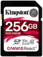 Сard de memorie Kingston SDXC 256Gb Class 10 UHS-I U3 Kingston Canvas React (SDR/256GB)