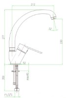 Baterie bucătărie Fiore Kevon (81CR4310) imaginea #2 — magazin online Desire.md
