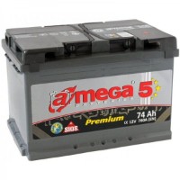 Автомобильный аккумулятор A-Mega Premium 74Ah