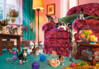 Puzzle Castorland 500 Naughty Kittens (B-53254)
