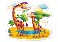 Puzzle Castorland 4in1 Animals of Africa (B-04454) imaginea #4 — magazin online Desire.md