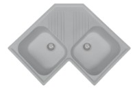 Кухонная мойка Plados Atlantic FTA8320 UM41 Aluminium