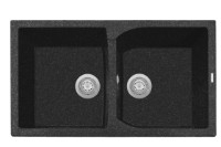 Кухонная мойка Plados Corax CX0862 UG95 Ebony Black фото №1 — интернет-магазин Desire.md