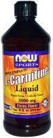 Produs pentru slăbit NOW L-Carnitine Liquid 3000mg 473ml