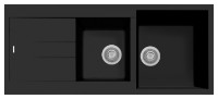 Кухонная мойка Plados Elegance AM11620 UG70 Black Matt