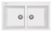 Chiuvetă de bucătărie Plados Elegance AM8620 UG58 Milk White