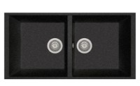 Chiuvetă de bucătărie Plados Elegance AM8620ST UG95 Ebony Black
