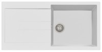 Chiuvetă de bucătărie Plados Elegance AM9910 UG58 Milk White