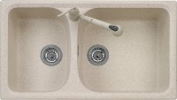 Кухонная мойка Plados Harmony HR0862 UG90 Opal White
